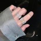 Chained Ring 1 Pc - As Shown In Figure - One Size