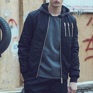 Nylon Zip Jacket