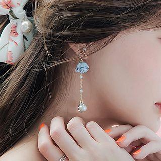 Wedding Floral Drop Earring