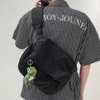 Plain Messenger Bag / Charm / Set