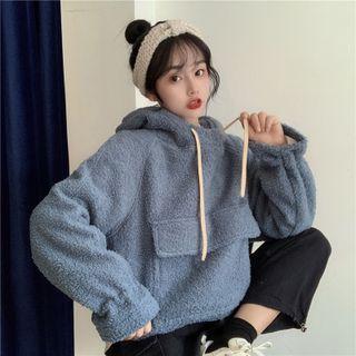 Chenille Hooded Sweatshirt