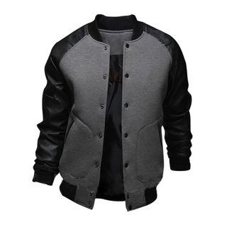 Button-up Bomber Jacket