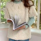 Long-sleeve Turtleneck Top / Short-sleeve Fleece Top