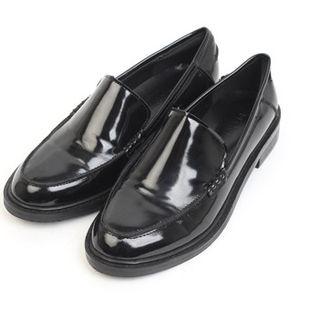 Plain Patent Loafers