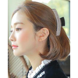 Rhinestone Pav  Hair Claw - Long One Size