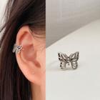 Alloy Butterfly Cuff Earring 1 Pc - As Shown In Figure - One Size