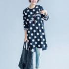 Dotted Letter Long T-shirt