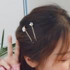 Faux Pearl Cat Hair Pin