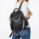 Convertible Genuine Leather Backpack