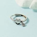 Cat Ring Ring - Cat - Silver - One Size