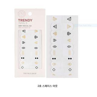 The Face Shop - Trendy Nails Dry Decal #02 Space Out 1pack