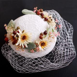 Lace Clip On Hat