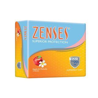 Zenses Superior Protection Kill Bacteria 4- Ply Handkerchiefs - Apple & Michelia (18 Packs) 18 Packs