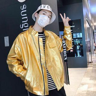 Patent Zip Jacket
