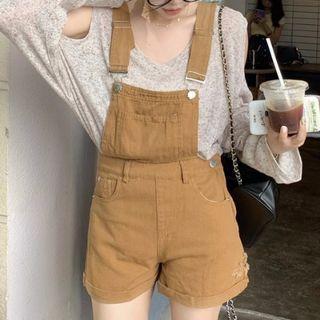 Cold-shoulder T-shirt / Jumper Shorts