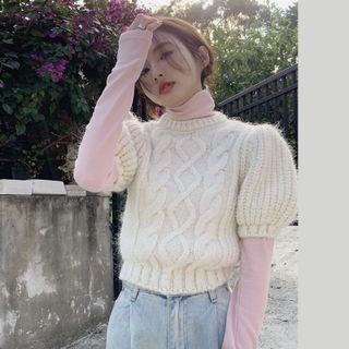 Short-sleeve Knit Top / Long-sleeve Top