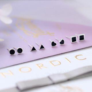 Geometric 925 Sterling Silver Earring