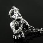 Wizard Pendant Sterling Silver Necklace