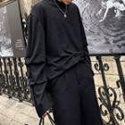 Crinkled Sweatshirt