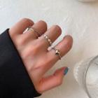 Set Of 3: Sterling Silver Ring