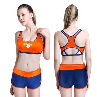 Colour Block Tankini