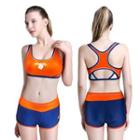 Colour Block Tankini