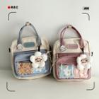 Pvc Pocket Multi-way Backpack / Charm / Card / Set