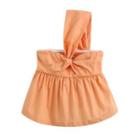 One-shoulder Twist Top