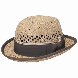 Belted Woven Hat Ecru - One Size
