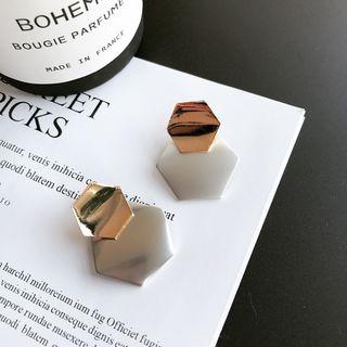 Hexagon Earring