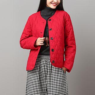 Padded Button Jacket
