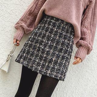 A-line Boucl  Skirt
