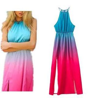 Gradient Maxi Sundress