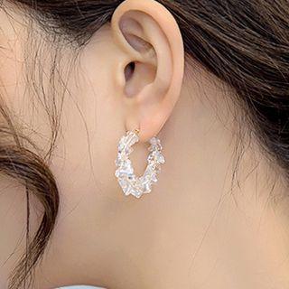 Loop Drop Earring As Shown In Figure - One Size