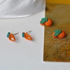 Alloy Fruit / Carrot Earring