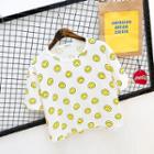 Short-sleeve Smiley Face T-shirt