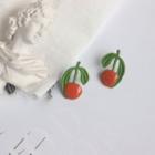 Alloy Fruit Earring 1 Pair - S925 Sterling Silver Pin Earring - One Size