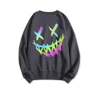 Long-sleeve Reflective Sweatshirt