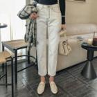 Stitched Relaxed-fit Pants
