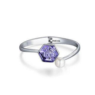 Swarovski Element Crystal Open Bangle