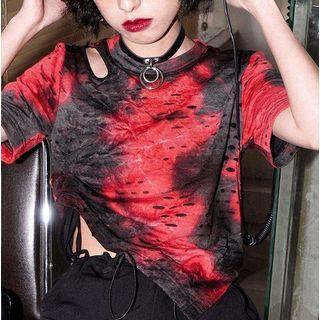Ripped Short-sleeve Top