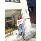 Bolt Dip-back Boxy T-shirt