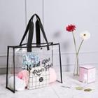 Lettering Beach Bag