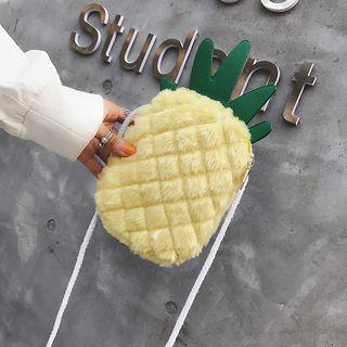 Pineapple Crossbody Bag Yellow - One Size