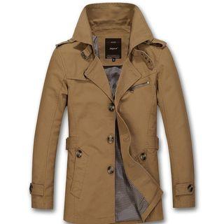 Buckled Buttoned Jacket
