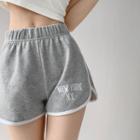 Embroidered Cotton Shorts In 5 Colors