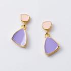 925 Sterling Silver Triangle Drop Earring 1 Pair - S925 Silver - One Size