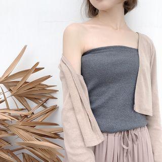 Strapless Knit Top