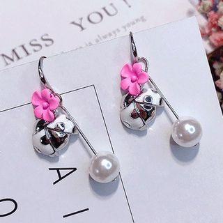 Ladybug Drop Earring