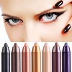 Tosowoong - Super Long Lasting Waterproof Gel Pencil Eyeliner (#01 Cats Eye Wild Black)